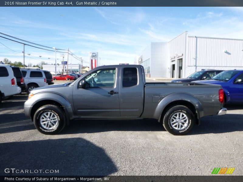 Gun Metallic / Graphite 2016 Nissan Frontier SV King Cab 4x4