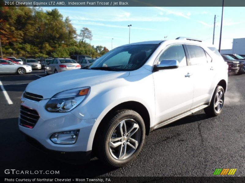 Iridescent Pearl Tricoat / Jet Black 2016 Chevrolet Equinox LTZ AWD