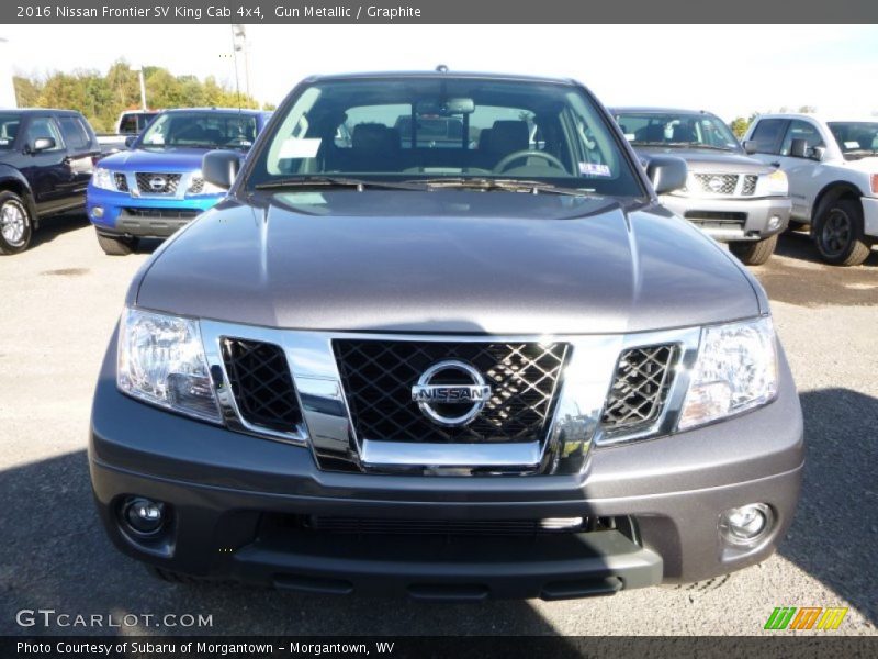 Gun Metallic / Graphite 2016 Nissan Frontier SV King Cab 4x4