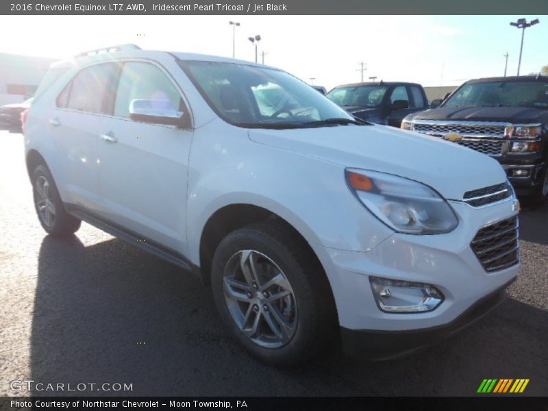 Iridescent Pearl Tricoat / Jet Black 2016 Chevrolet Equinox LTZ AWD