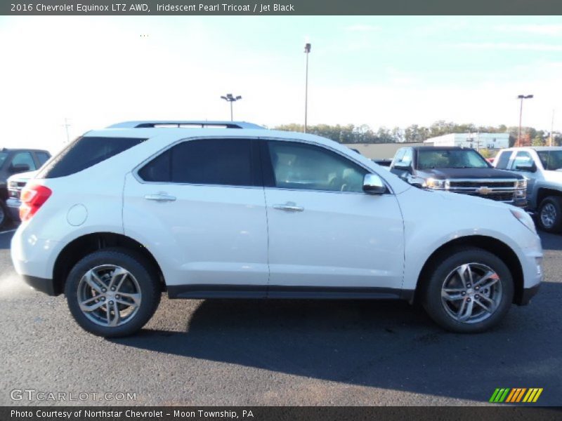 Iridescent Pearl Tricoat / Jet Black 2016 Chevrolet Equinox LTZ AWD