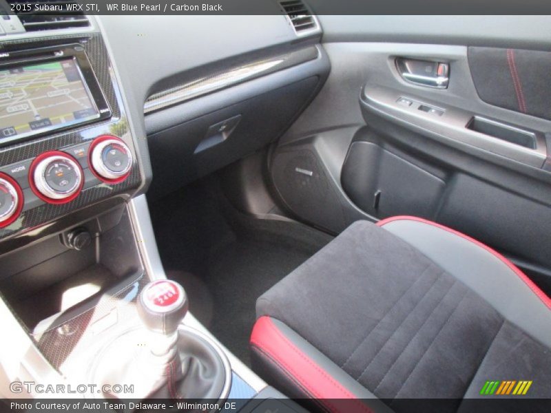 WR Blue Pearl / Carbon Black 2015 Subaru WRX STI