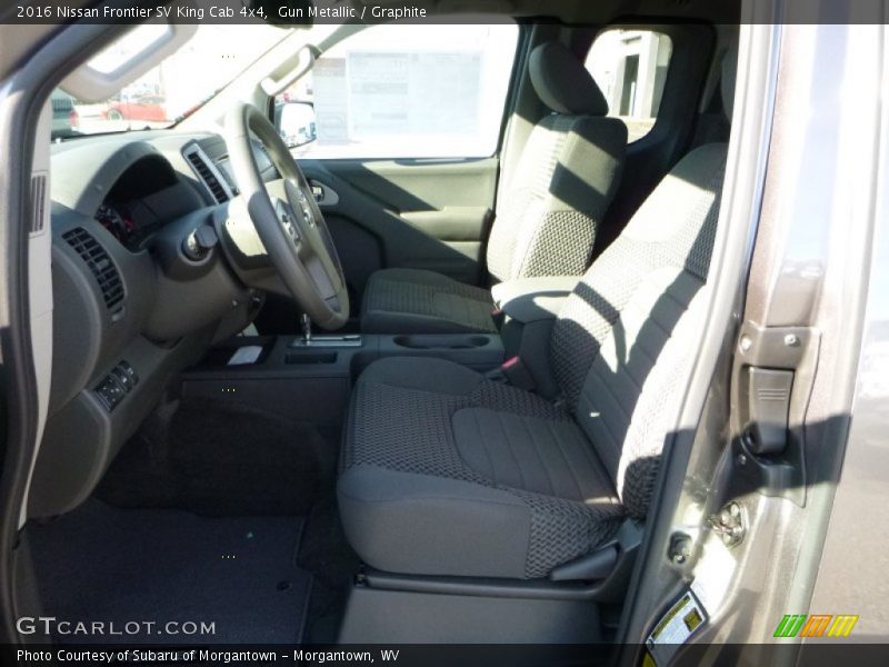 Front Seat of 2016 Frontier SV King Cab 4x4