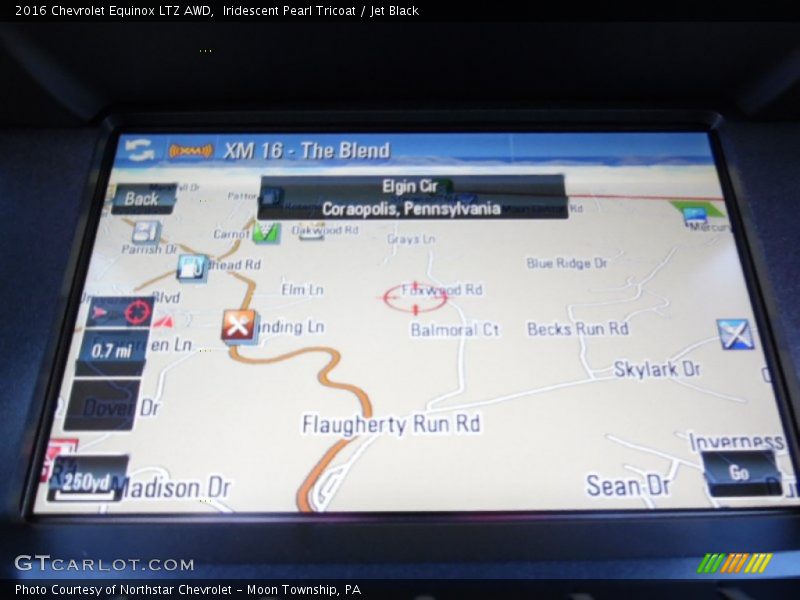 Iridescent Pearl Tricoat / Jet Black 2016 Chevrolet Equinox LTZ AWD