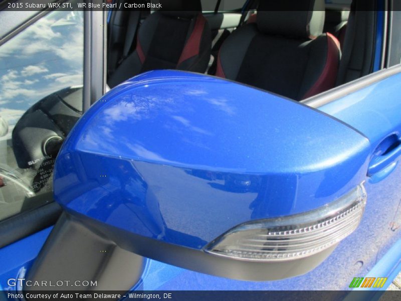 WR Blue Pearl / Carbon Black 2015 Subaru WRX STI