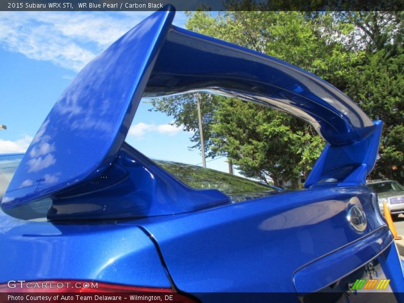 WR Blue Pearl / Carbon Black 2015 Subaru WRX STI