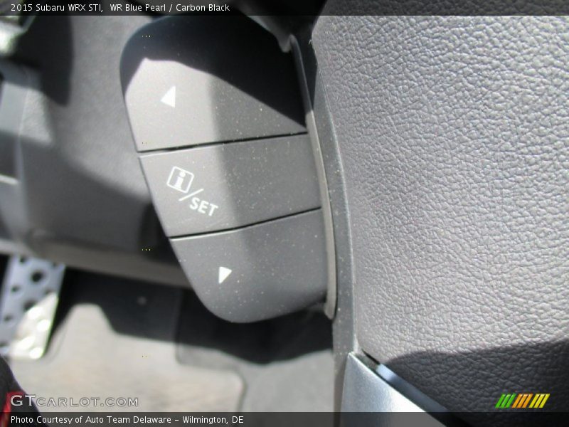 WR Blue Pearl / Carbon Black 2015 Subaru WRX STI