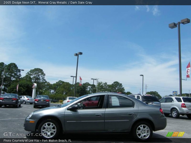 Mineral Gray Metallic / Dark Slate Gray 2005 Dodge Neon SXT