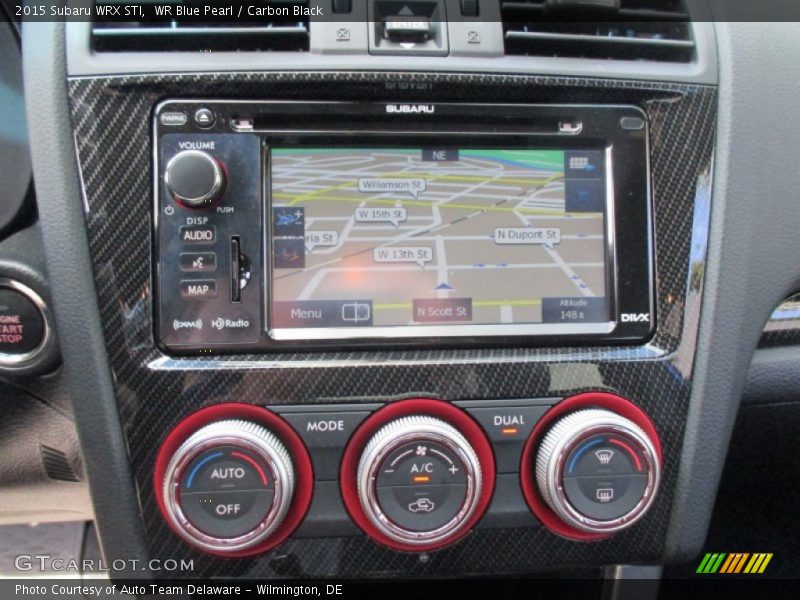 Controls of 2015 WRX STI