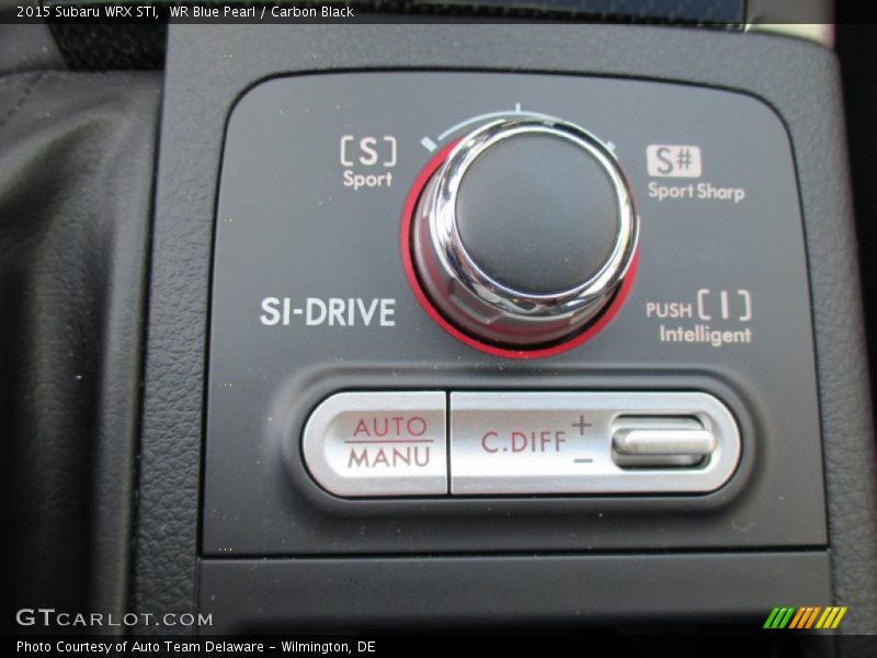 WR Blue Pearl / Carbon Black 2015 Subaru WRX STI