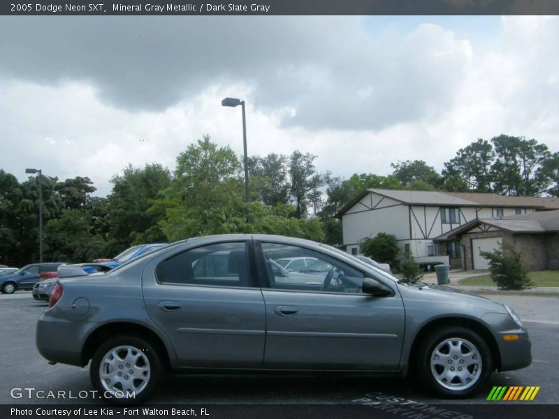 Mineral Gray Metallic / Dark Slate Gray 2005 Dodge Neon SXT