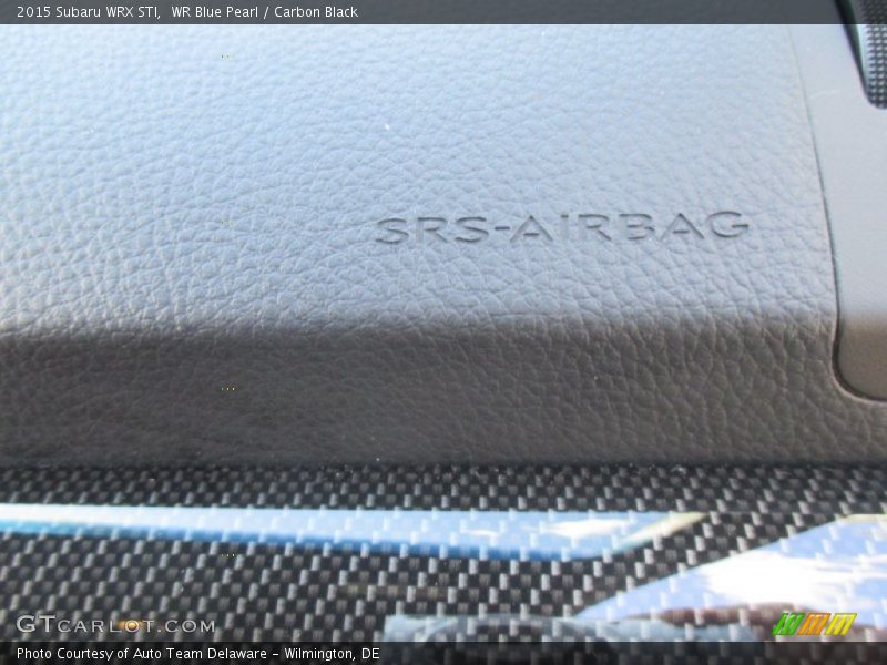 WR Blue Pearl / Carbon Black 2015 Subaru WRX STI