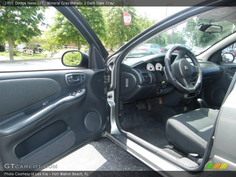 Mineral Gray Metallic / Dark Slate Gray 2005 Dodge Neon SXT