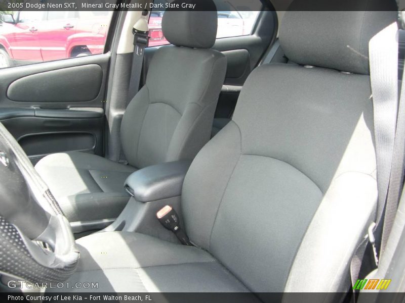 Mineral Gray Metallic / Dark Slate Gray 2005 Dodge Neon SXT