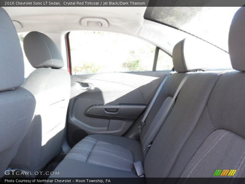 Crystal Red Tintcoat / Jet Black/Dark Titanium 2016 Chevrolet Sonic LT Sedan