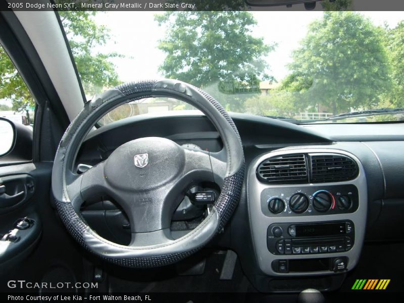 Mineral Gray Metallic / Dark Slate Gray 2005 Dodge Neon SXT