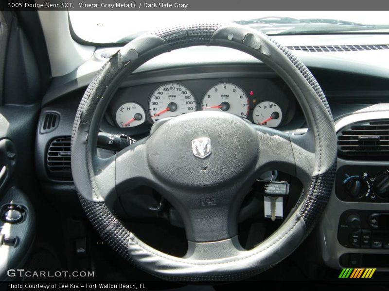 Mineral Gray Metallic / Dark Slate Gray 2005 Dodge Neon SXT