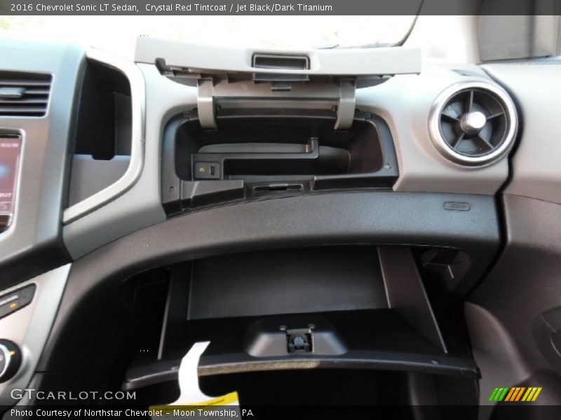 Crystal Red Tintcoat / Jet Black/Dark Titanium 2016 Chevrolet Sonic LT Sedan