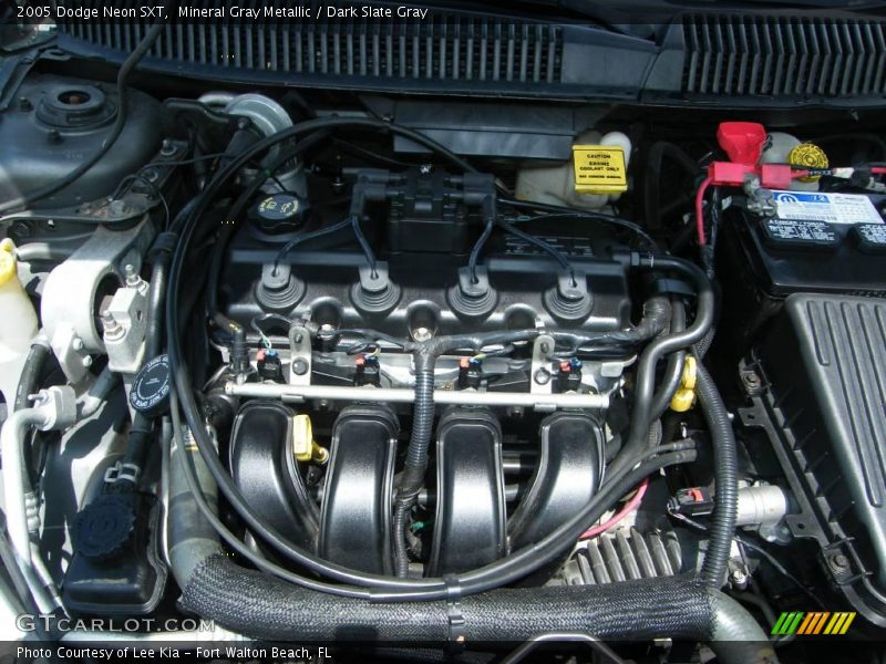 Mineral Gray Metallic / Dark Slate Gray 2005 Dodge Neon SXT