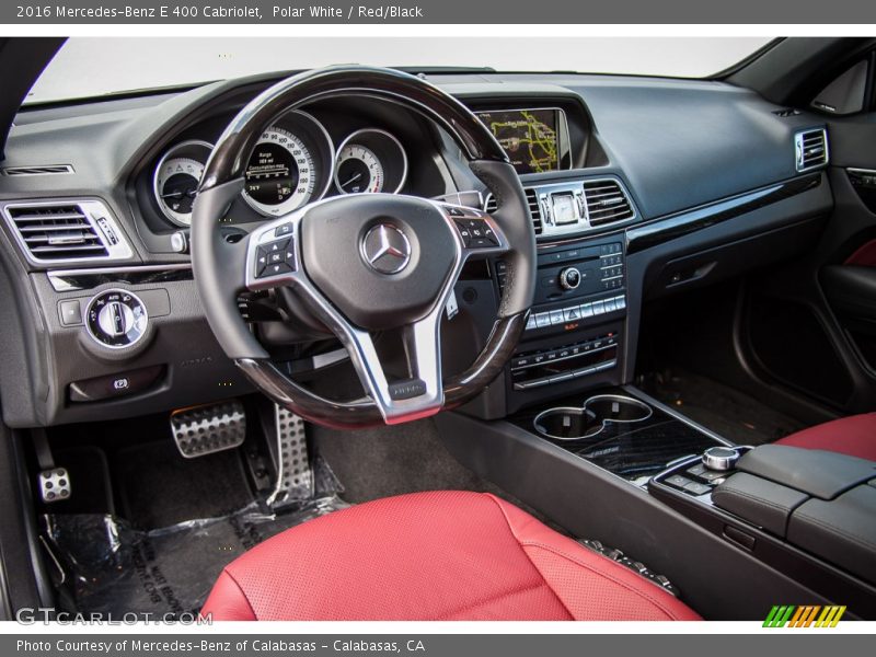 Red/Black Interior - 2016 E 400 Cabriolet 