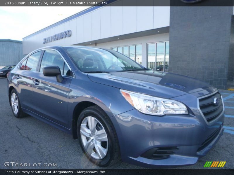 Twilight Blue Metallic / Slate Black 2016 Subaru Legacy 2.5i
