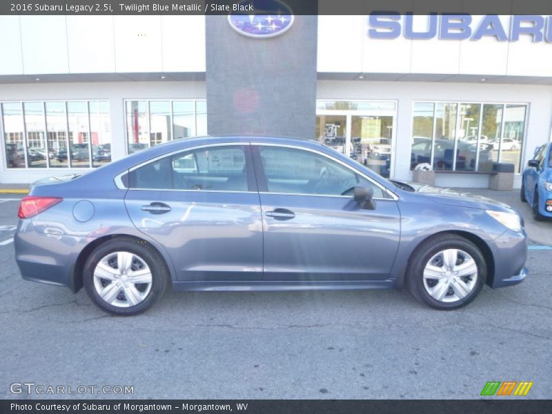 Twilight Blue Metallic / Slate Black 2016 Subaru Legacy 2.5i