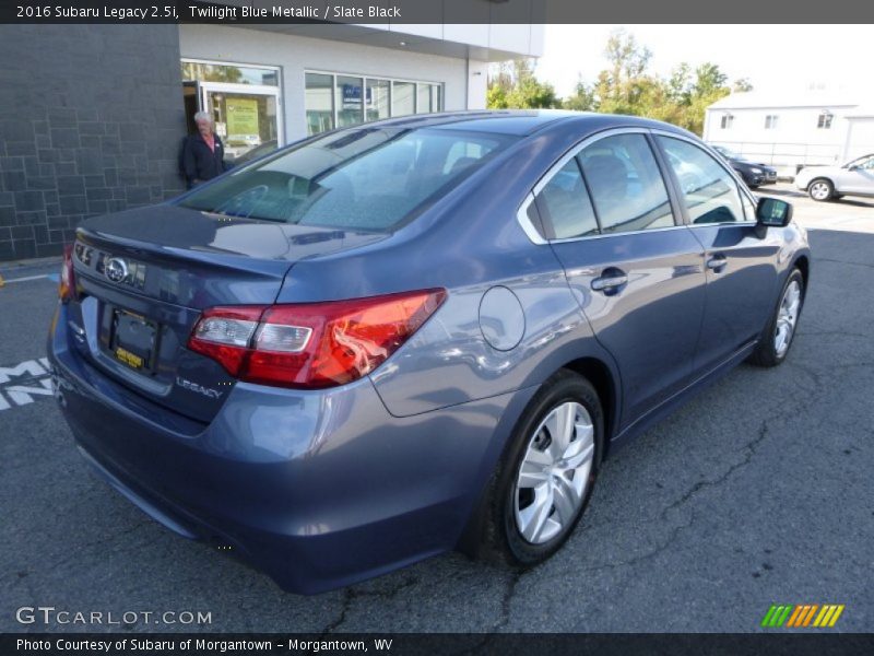 Twilight Blue Metallic / Slate Black 2016 Subaru Legacy 2.5i