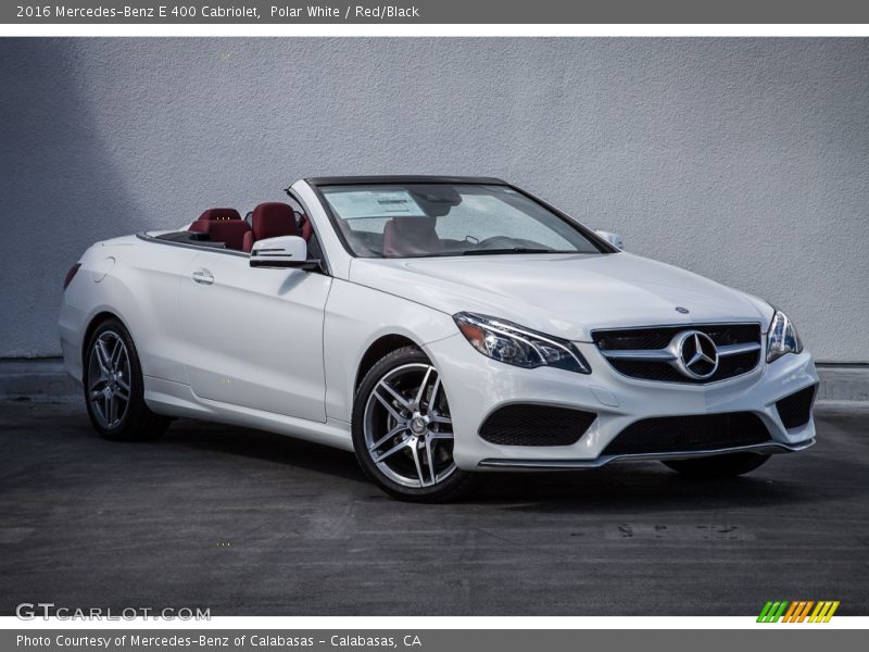 Front 3/4 View of 2016 E 400 Cabriolet