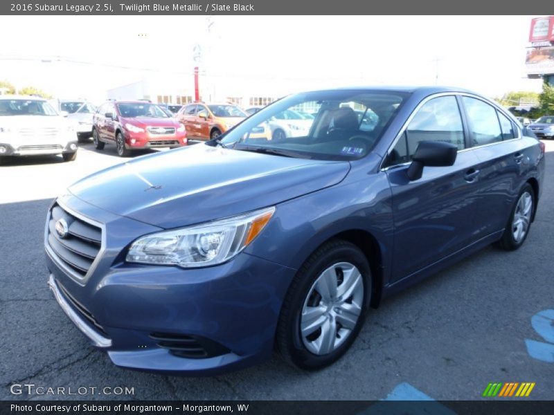 Twilight Blue Metallic / Slate Black 2016 Subaru Legacy 2.5i