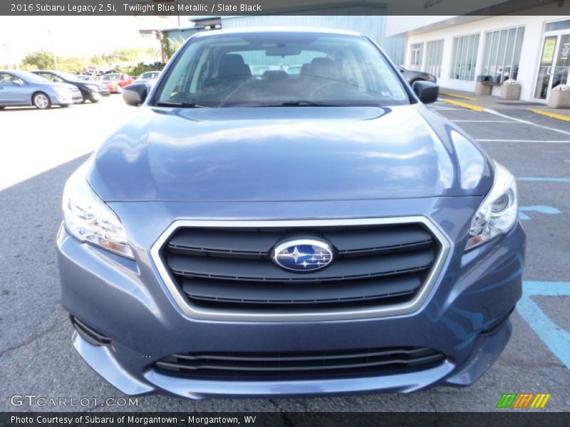 Twilight Blue Metallic / Slate Black 2016 Subaru Legacy 2.5i