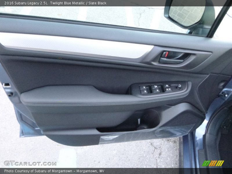 Twilight Blue Metallic / Slate Black 2016 Subaru Legacy 2.5i