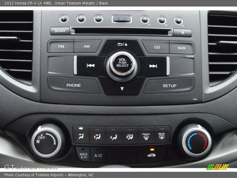 Urban Titanium Metallic / Black 2012 Honda CR-V LX 4WD