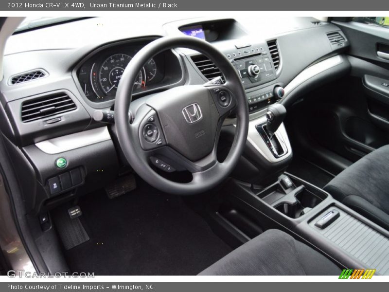 Urban Titanium Metallic / Black 2012 Honda CR-V LX 4WD