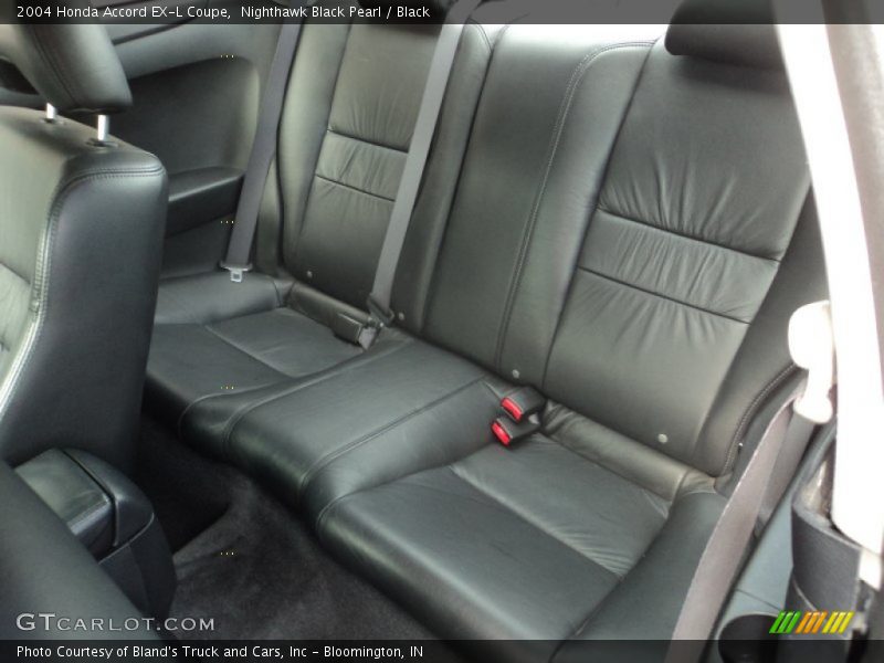 Nighthawk Black Pearl / Black 2004 Honda Accord EX-L Coupe