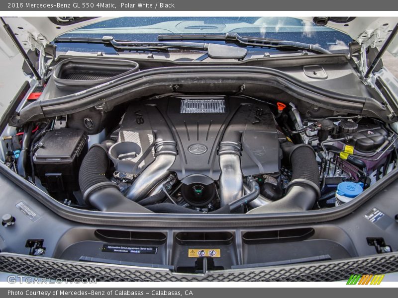  2016 GL 550 4Matic Engine - 4.6 Liter DI biturbo DOHC 32-Valve VVT V8