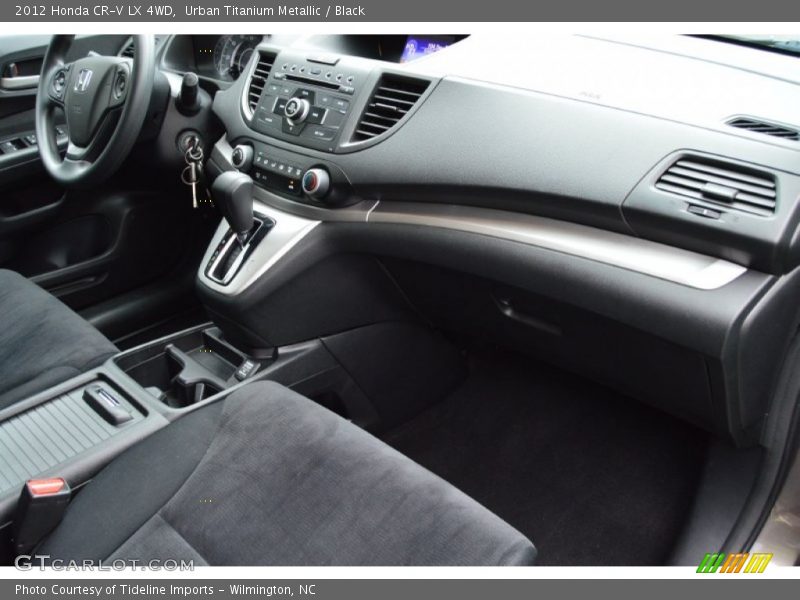 Urban Titanium Metallic / Black 2012 Honda CR-V LX 4WD