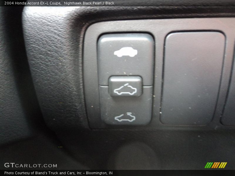 Nighthawk Black Pearl / Black 2004 Honda Accord EX-L Coupe