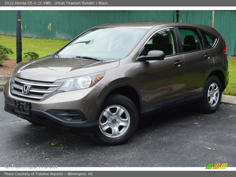 Urban Titanium Metallic / Black 2012 Honda CR-V LX 4WD
