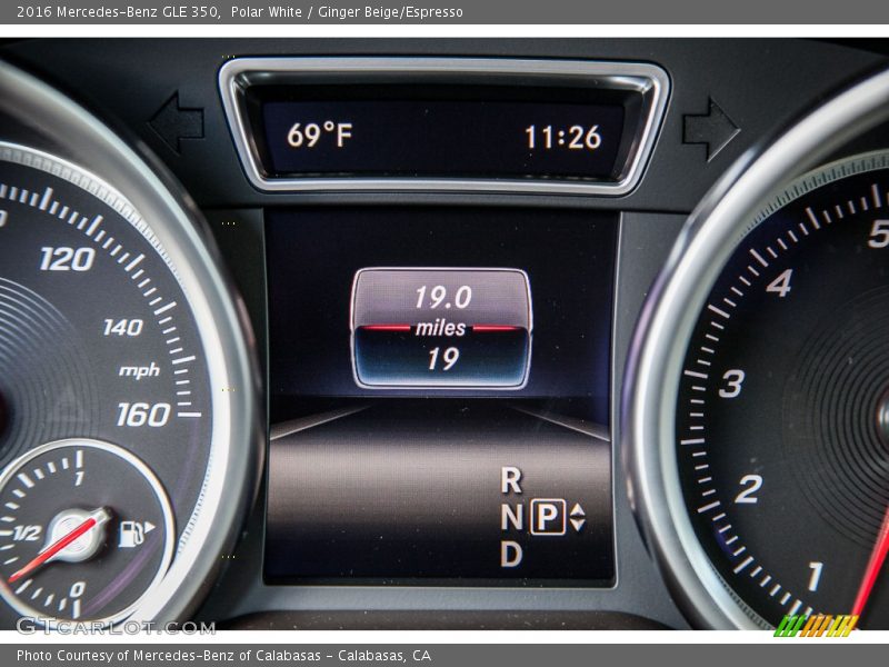 Polar White / Ginger Beige/Espresso 2016 Mercedes-Benz GLE 350