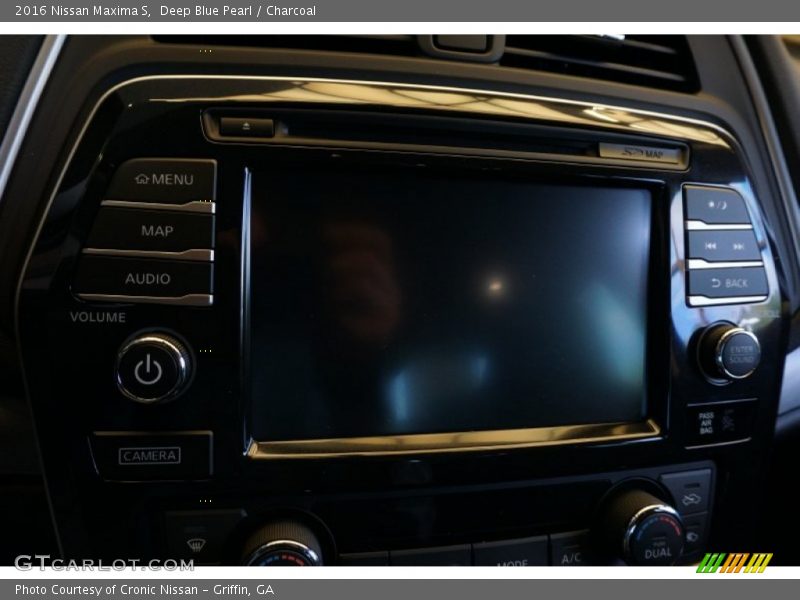 Deep Blue Pearl / Charcoal 2016 Nissan Maxima S