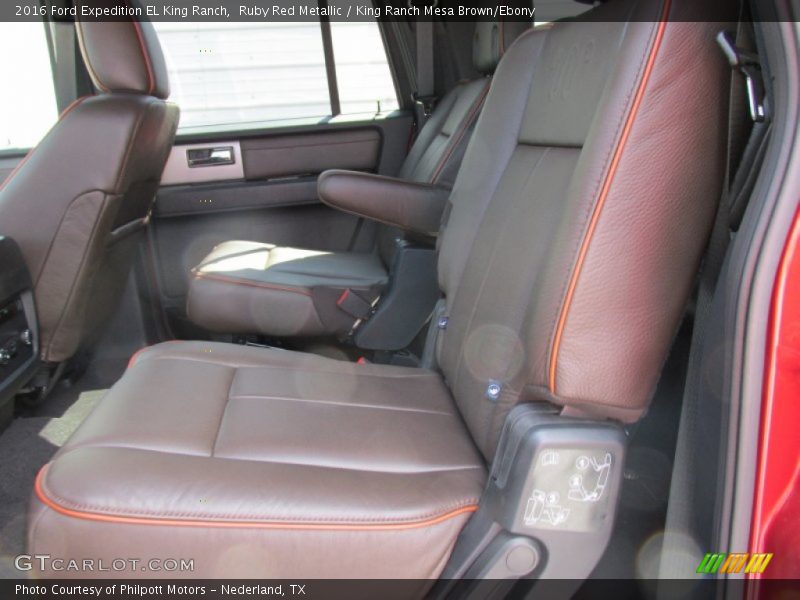 Ruby Red Metallic / King Ranch Mesa Brown/Ebony 2016 Ford Expedition EL King Ranch