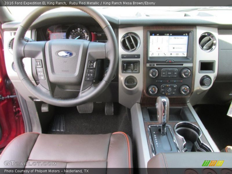 Dashboard of 2016 Expedition EL King Ranch