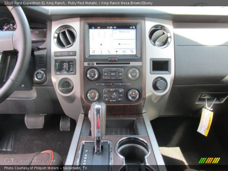 Controls of 2016 Expedition EL King Ranch