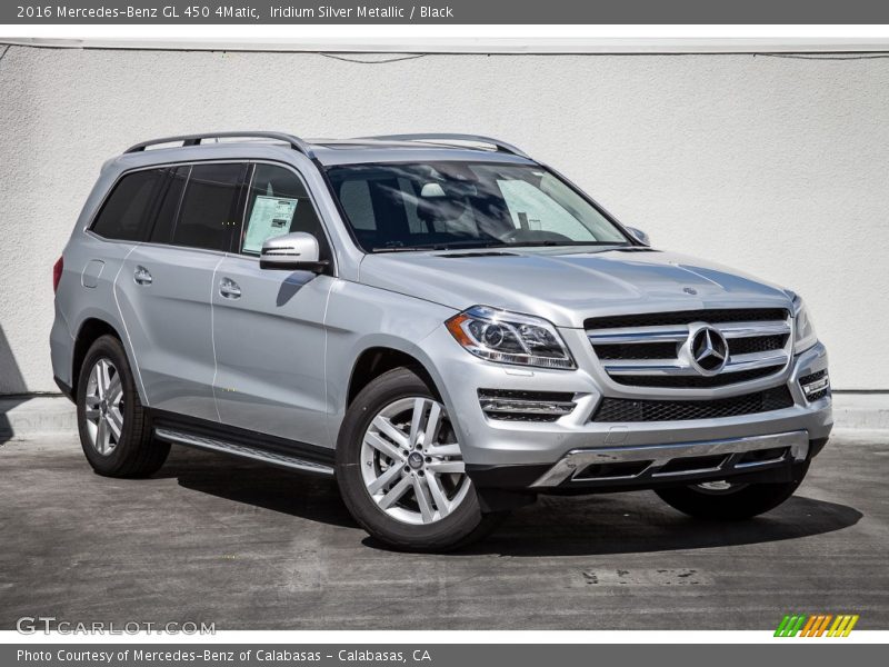 Iridium Silver Metallic / Black 2016 Mercedes-Benz GL 450 4Matic