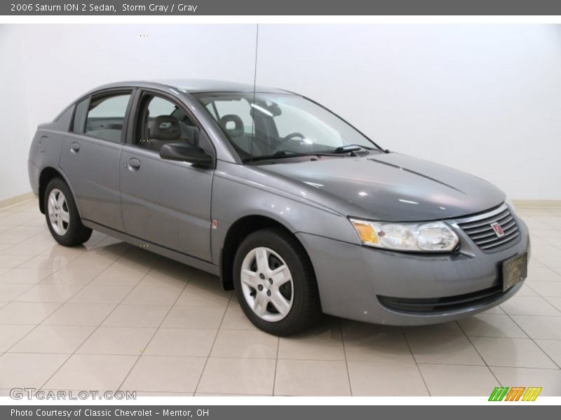 Storm Gray / Gray 2006 Saturn ION 2 Sedan
