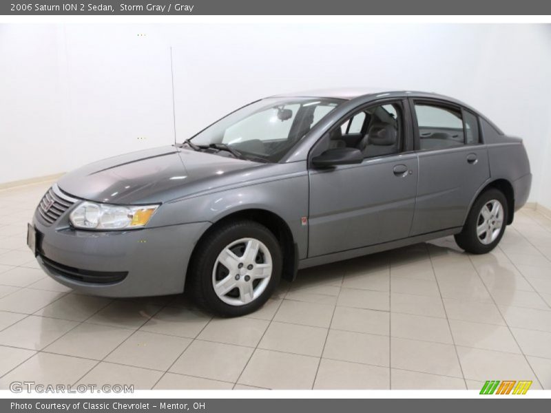 Storm Gray / Gray 2006 Saturn ION 2 Sedan