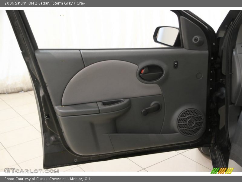 Storm Gray / Gray 2006 Saturn ION 2 Sedan