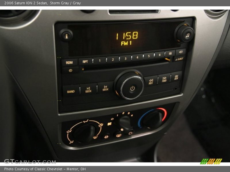 Storm Gray / Gray 2006 Saturn ION 2 Sedan