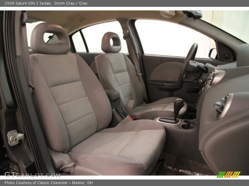 Storm Gray / Gray 2006 Saturn ION 2 Sedan