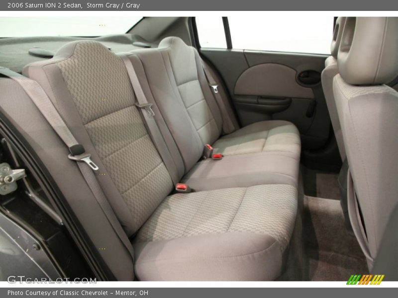 Storm Gray / Gray 2006 Saturn ION 2 Sedan